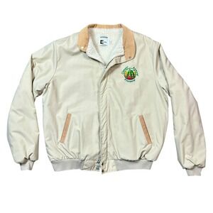 Mens Classic Assure Pinnacle Corduroy Collar Sherpa Lined Bomber Jacket‎ Large